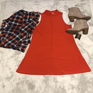 Pumpkin Spice Mini Dress